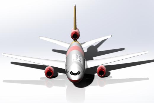 DC-10 模型飞机缩略图